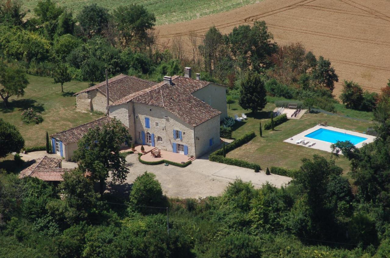 Chambres d'Hôtes Les Bourdeaux Monflanquin Exterior foto