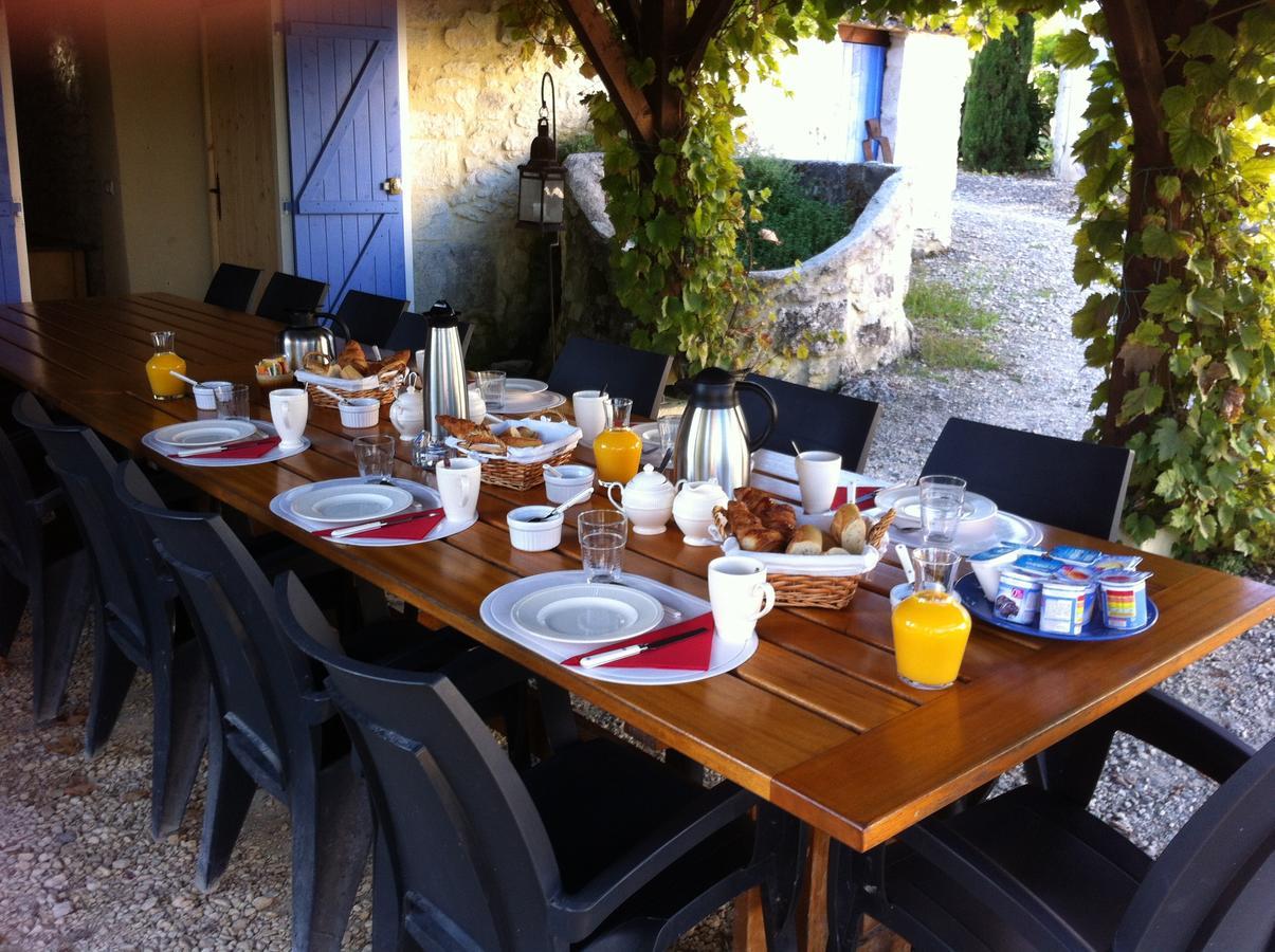 Chambres d'Hôtes Les Bourdeaux Monflanquin Exterior foto